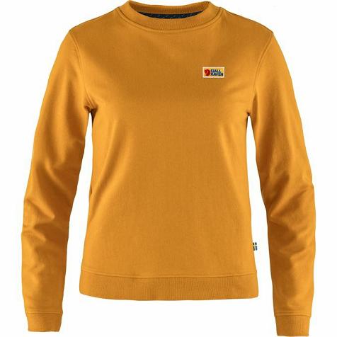 Fjallraven Vardag Sweater Yellow Singapore For Women (SG-508831)